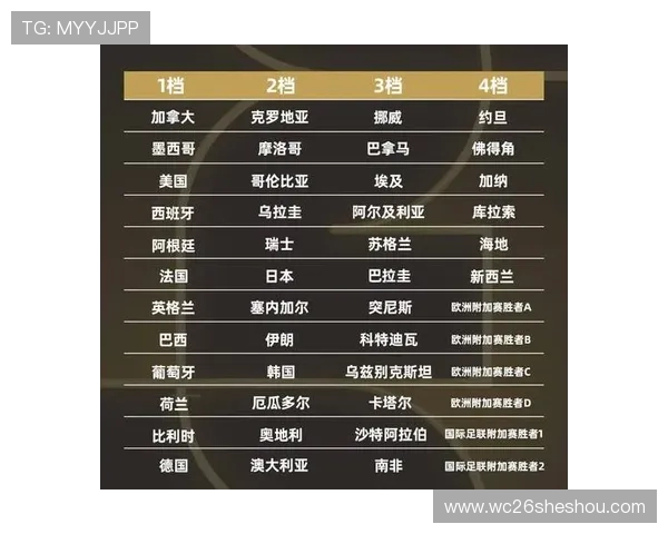 世界杯分组原则的演变与发展：历史背景与未来趋势分析