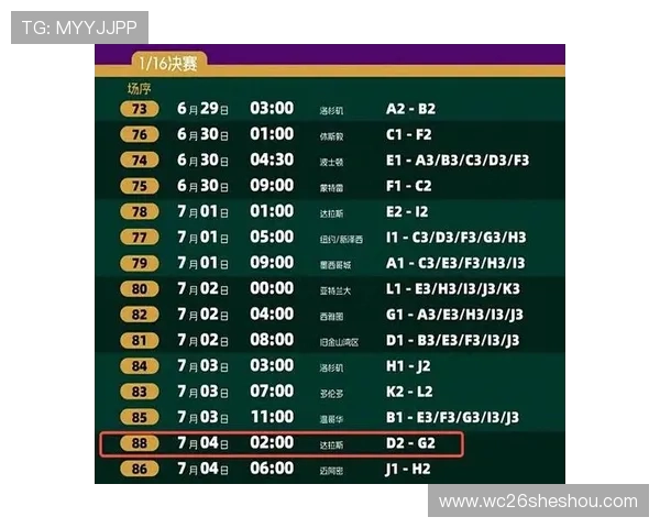 美加墨世界杯赛程时间表，结合北京时间为用户提供最全比赛时间信息